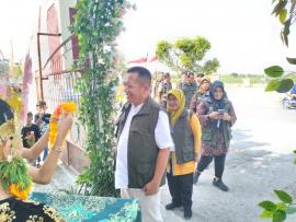 Kunjungan Lapangan Tim Akreditasi Rintisan Kalurahan Budaya di Grogol